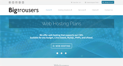 Desktop Screenshot of bigtrousers.com.au
